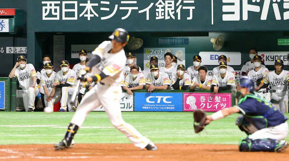 【画像・写真】ソフトバンク　今季初の1失点負け、好投の石川援護できず　初回今宮の強攻策が裏目