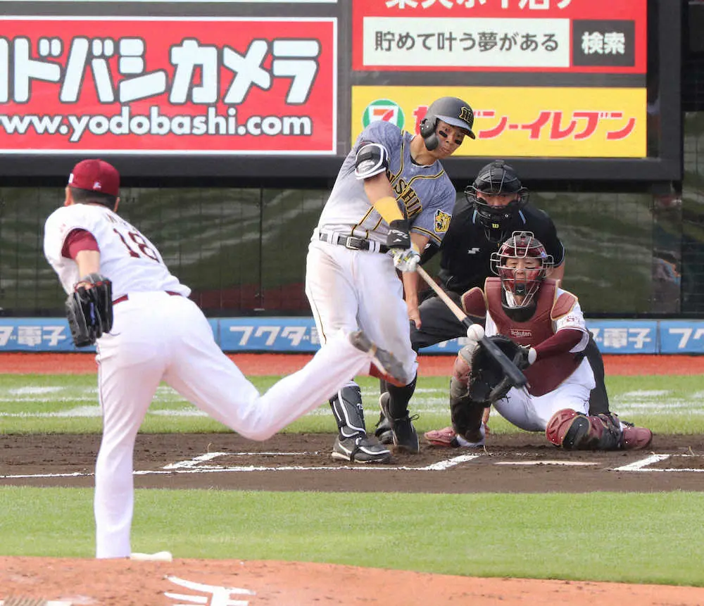 【画像・写真】阪神　佐藤輝、大山の一発で田中将を撃破！破竹の5連勝で、交流戦の勝ち越し決めた