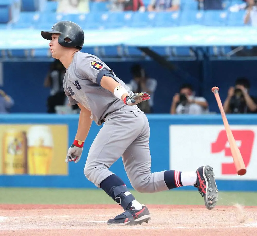 【画像・写真】慶大　34年ぶりV王手、正木が先制弾＆決勝打　ドラフト上位候補、右の大砲が2安打4打点