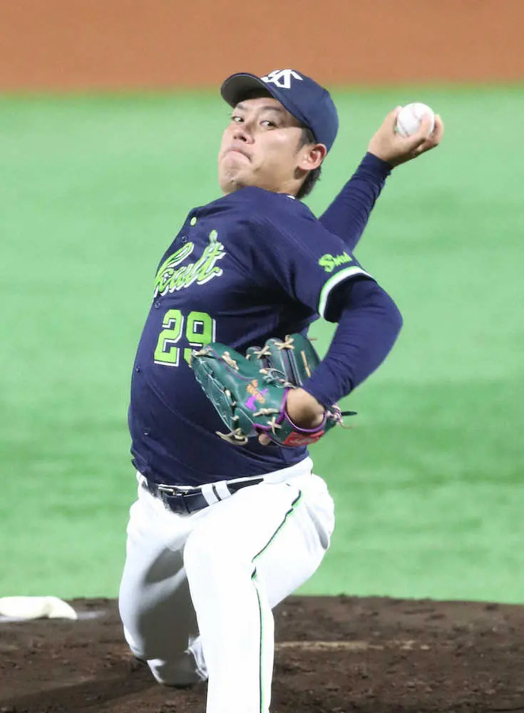 【画像・写真】ヤクルト・小川　リーグトップタイの6勝目、7回2失点で5連勝