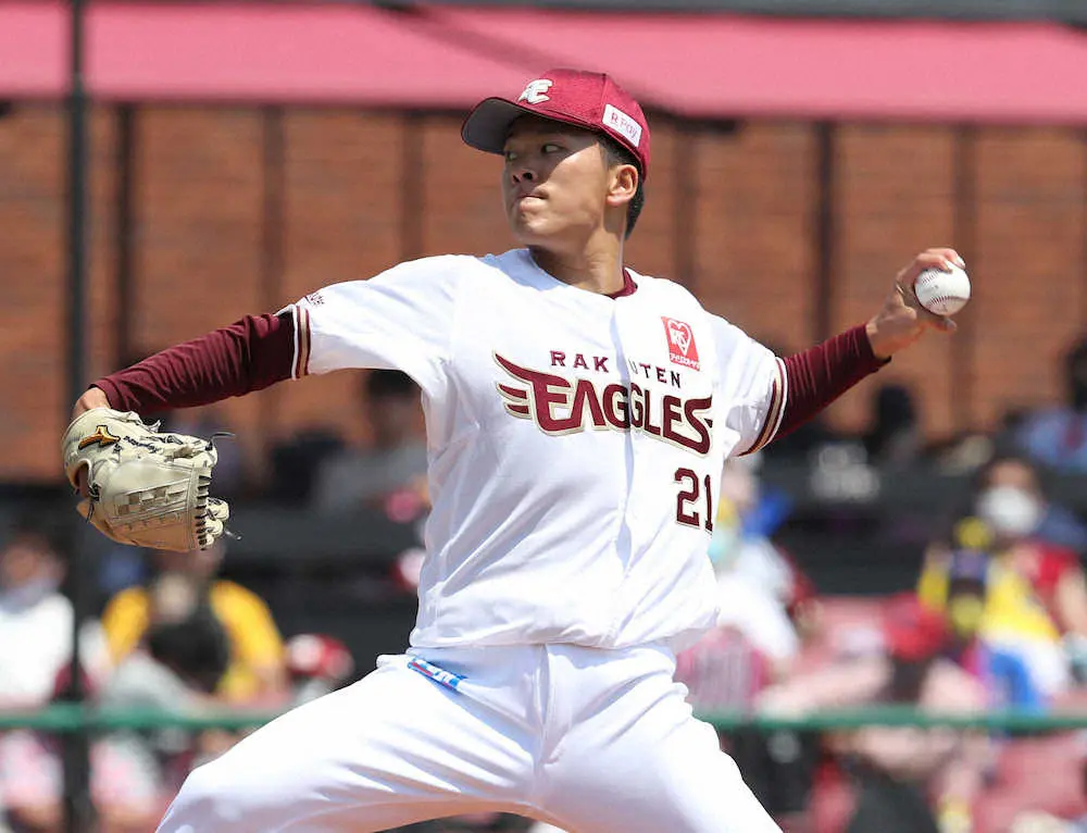 【画像・写真】楽天・早川　阪神・佐藤輝は抑えたが…自己最短5回3失点降板