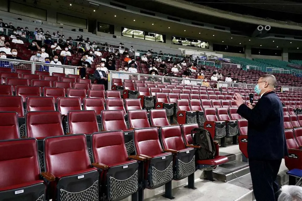 【画像・写真】中日でワクチン接種説明会　親会社・中日新聞の職域接種開始で開催　具体的な予定公開は12球団で初