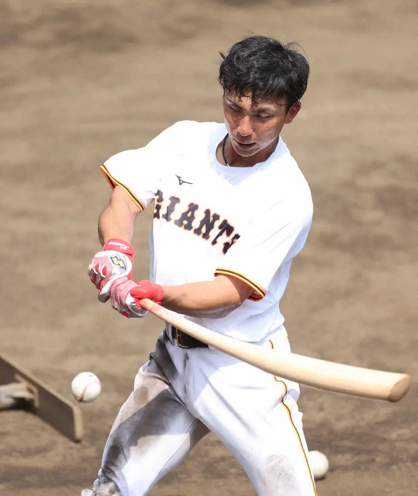【画像・写真】巨人　育成2年目・平間を支配下登録「やっとスタート地点に立てたなという思い」