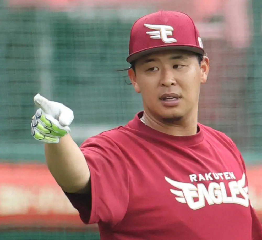 【画像・写真】侍選出の楽天・浅村　一塁起用の見込みも「しっかり全うできるように準備したい」