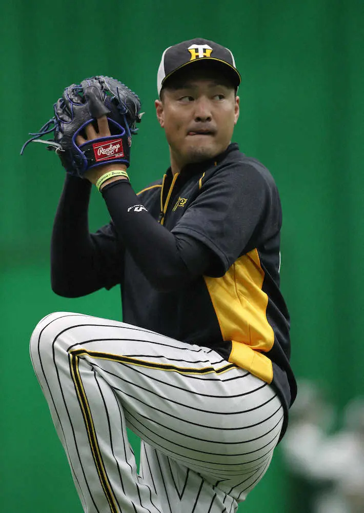 【画像・写真】阪神・秋山　20日先発、リベンG倒へ闘志メラメラ　前回対戦6失点も今季4勝の甲子園なら違う!!