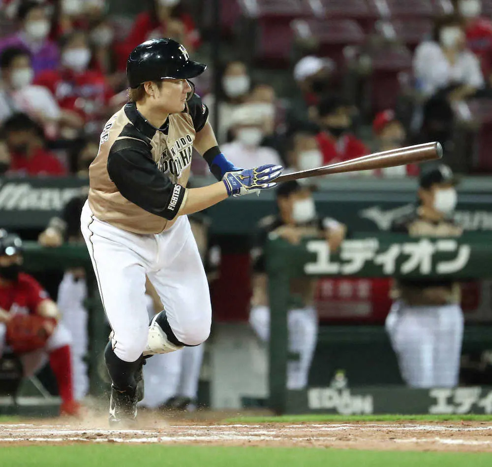 【画像・写真】日本ハム・渡辺　守備のミス取り返した2安打1打点「つなぐことができた」