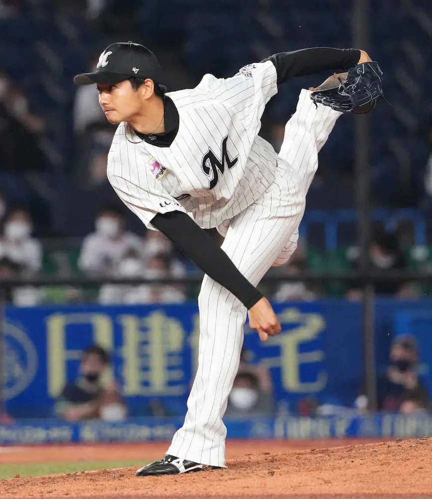 【画像・写真】ロッテ　唐川首痛で抹消、ハーマンはフリー打撃に登板し回復証明