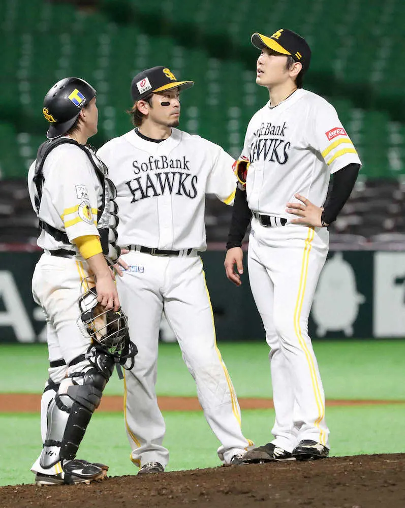 【画像・写真】ソフトバンク石川柊太は7回途中2失点粘投も6敗目　「自分らしい投球ができなかった」