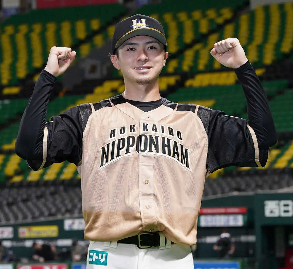 【画像・写真】日本ハム・上沢　チーム今季初完投で自身6連勝「自分で試合を締めくくれるのは嬉しい」