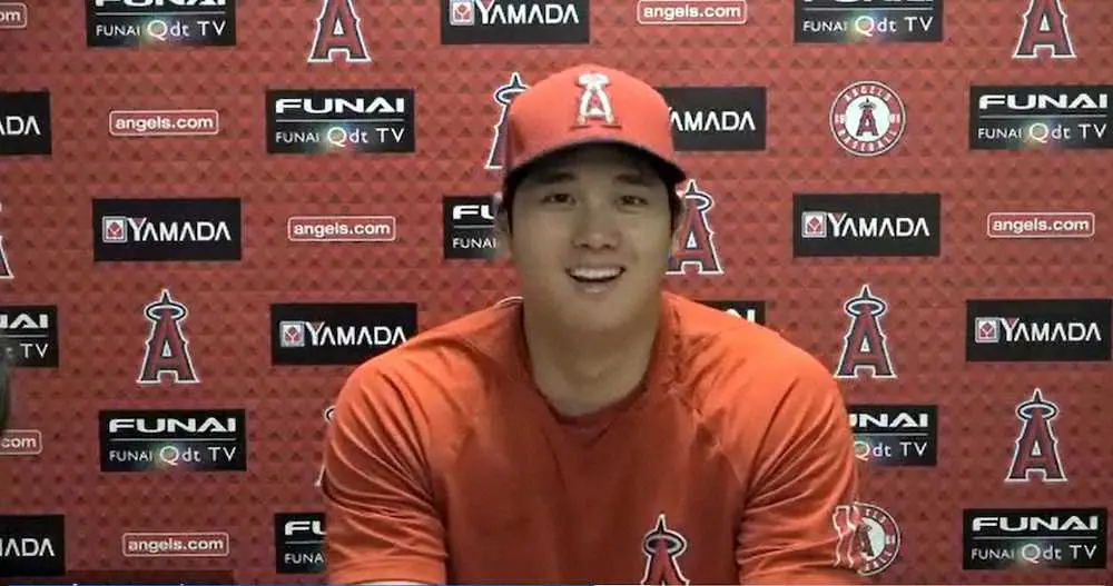 【画像・写真】【大谷と一問一答】球宴本塁打競争「優勝目指したい」「誰よりも遠くまで飛ばせるように頑張りたい」