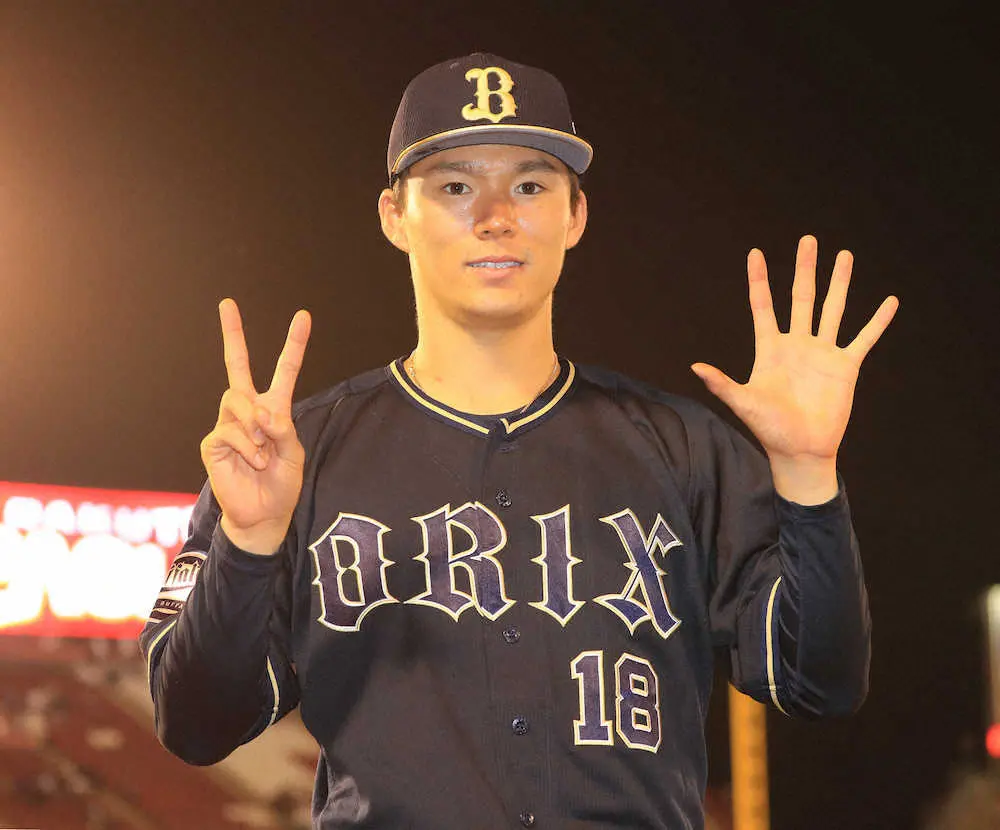 【画像・写真】侍選出御礼！オリ・由伸　楽天斬り7勝で防御率、奪三振合わせ投手3冠　チーム7連勝＆単独2位浮上呼んだ