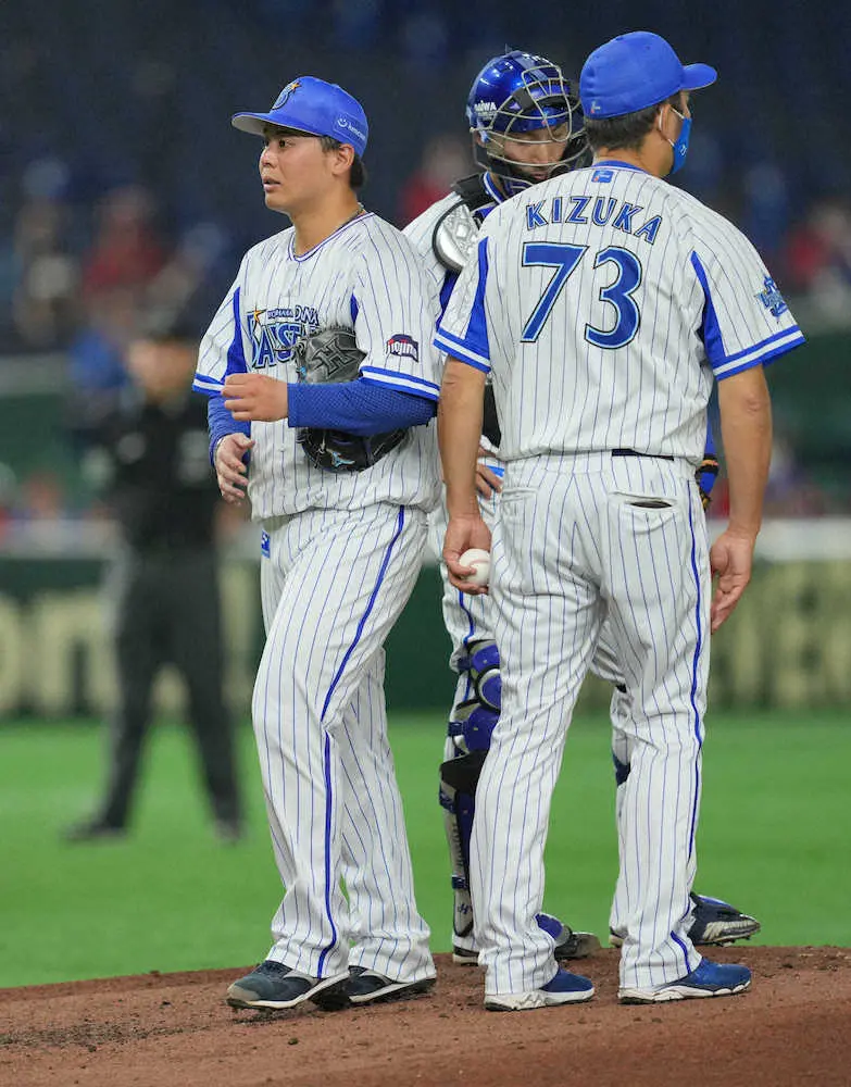 【画像・写真】DeNA・浜ちゃん今季最悪7失点　東京ドームでの主催試合初戦を飾れず最下位転落