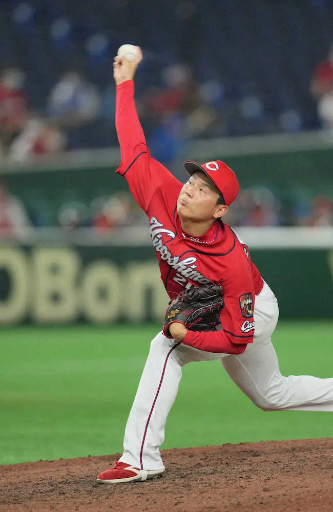 【画像・写真】“危な勝った”広島・栗林ヒヤヒヤ13Sも佐々岡監督「信頼してる。ナイスピッチング」