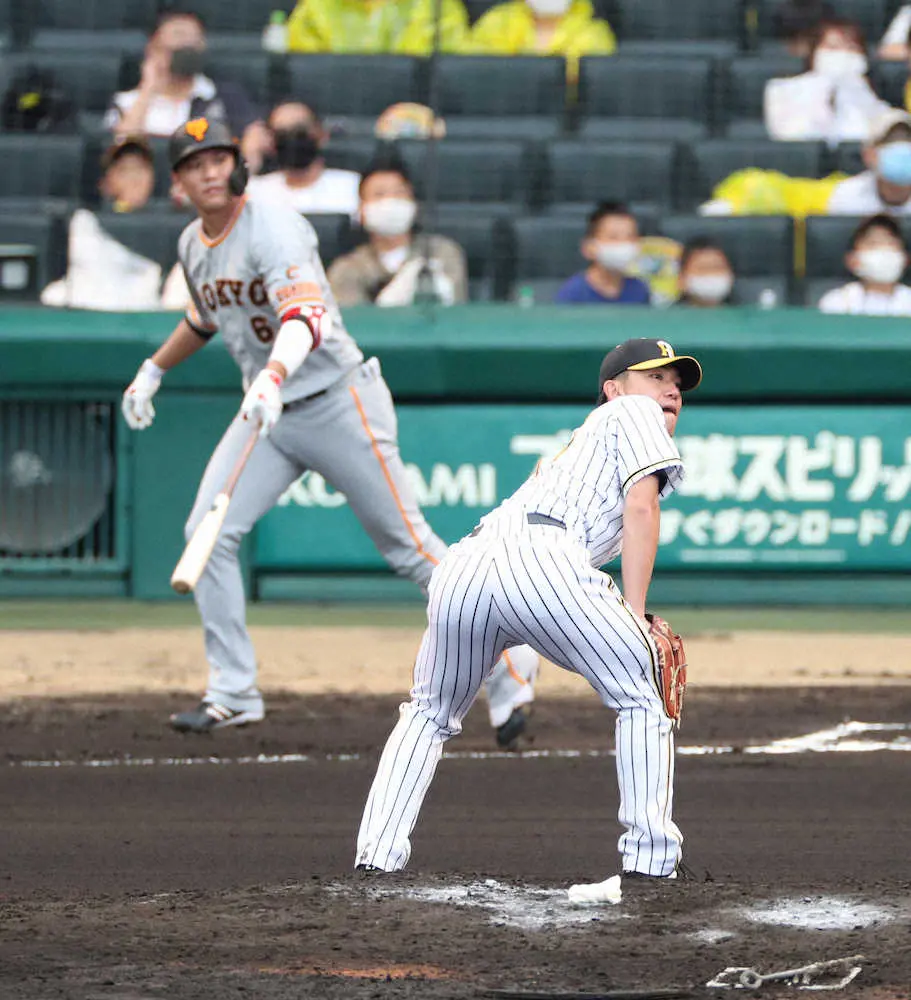 【画像・写真】阪神ドラ2伊藤将　もったいない2死からの2被弾　7回3失点で降板、5勝目ならず