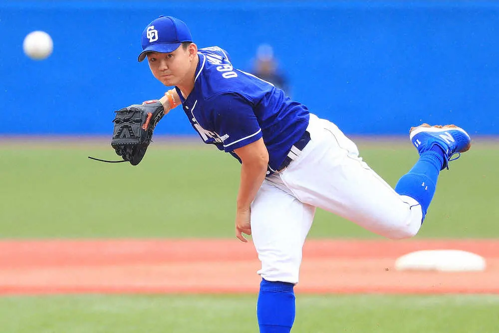 【画像・写真】中日・小笠原　粘って粘って5回3失点「不安定な投球になり申し訳ない気持ち」　勝利投手の権利持ち降板