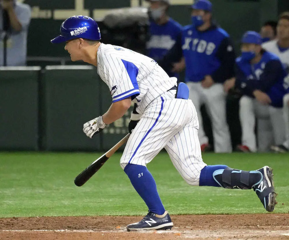 【画像・写真】DeNA・柴田が左肩脱臼から復帰「チームのためにしっかり貢献したい」