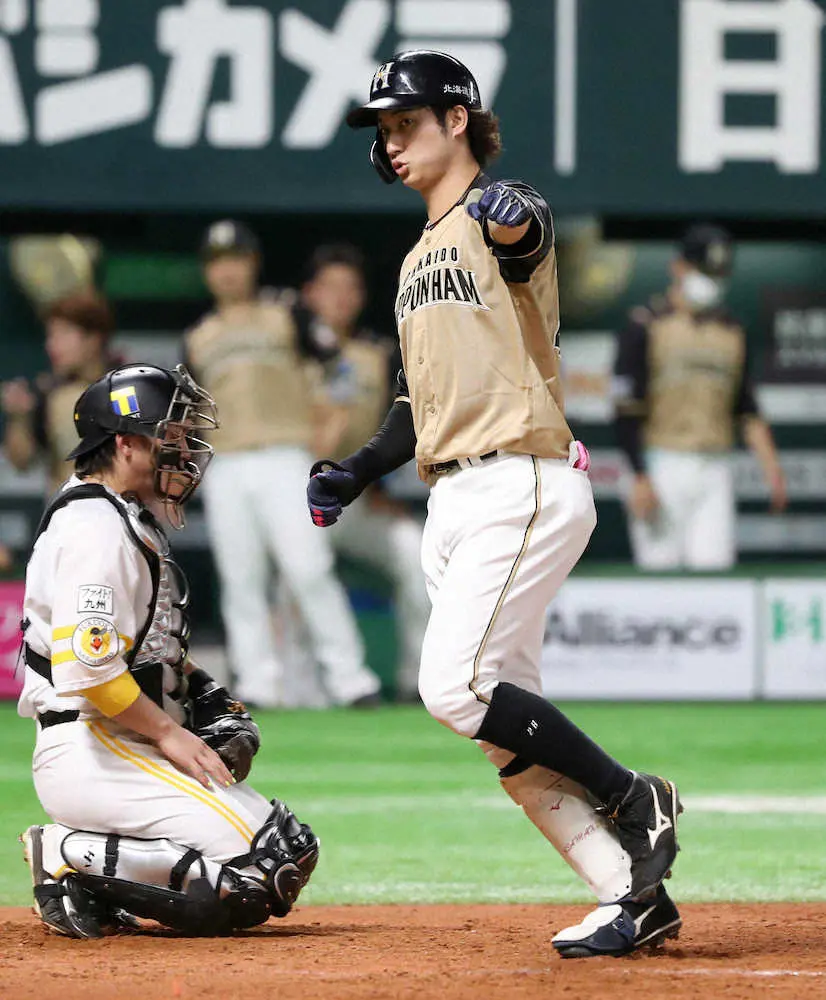 【画像・写真】日本ハム・高浜＆浅間　横浜高同期コンビが初アベック弾　劣勢から打線勢いづけた