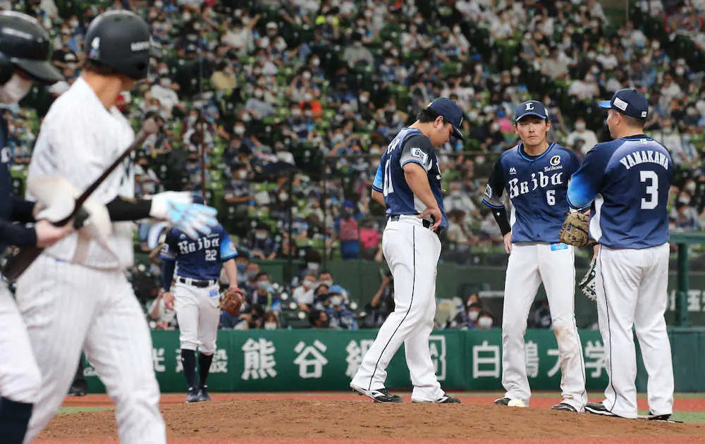 【画像・写真】西武　ロッテと引き分け5割復帰ならず　平良はパ・リーグタイ34試合連続無失点も笑顔なし
