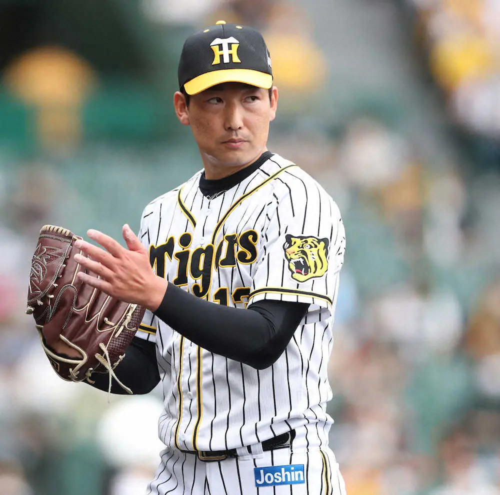 【画像・写真】復帰登板の阪神・岩崎　貫禄の1回無失点　3日オリックス戦以来の実戦登板