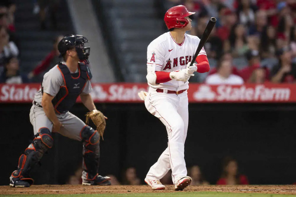 【画像・写真】まだ6月ですが…自己最多タイ22号!!エンゼルス・大谷、年間50発ペース　逆方向弾で5戦5発