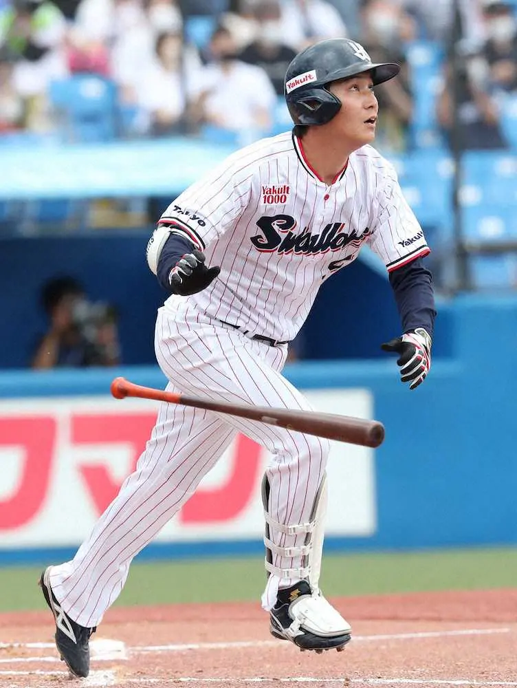 【画像・写真】ヤクルト・川端「本当にうれしい」3年ぶりアーチ、父の日V弾！“打ってね”長男お願いに応えた