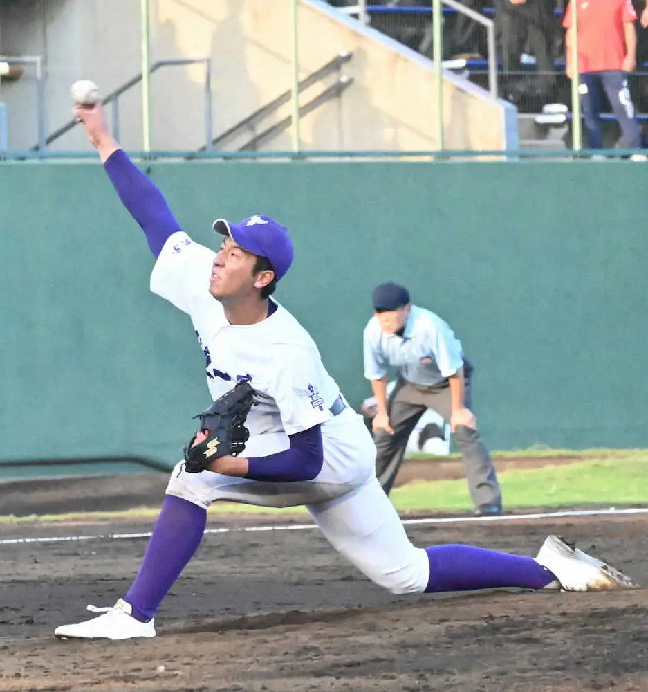 【画像・写真】関東第一、プロ注目最速145キロ右腕・市川　日大三を2安打完封　16年以来の優勝導いた