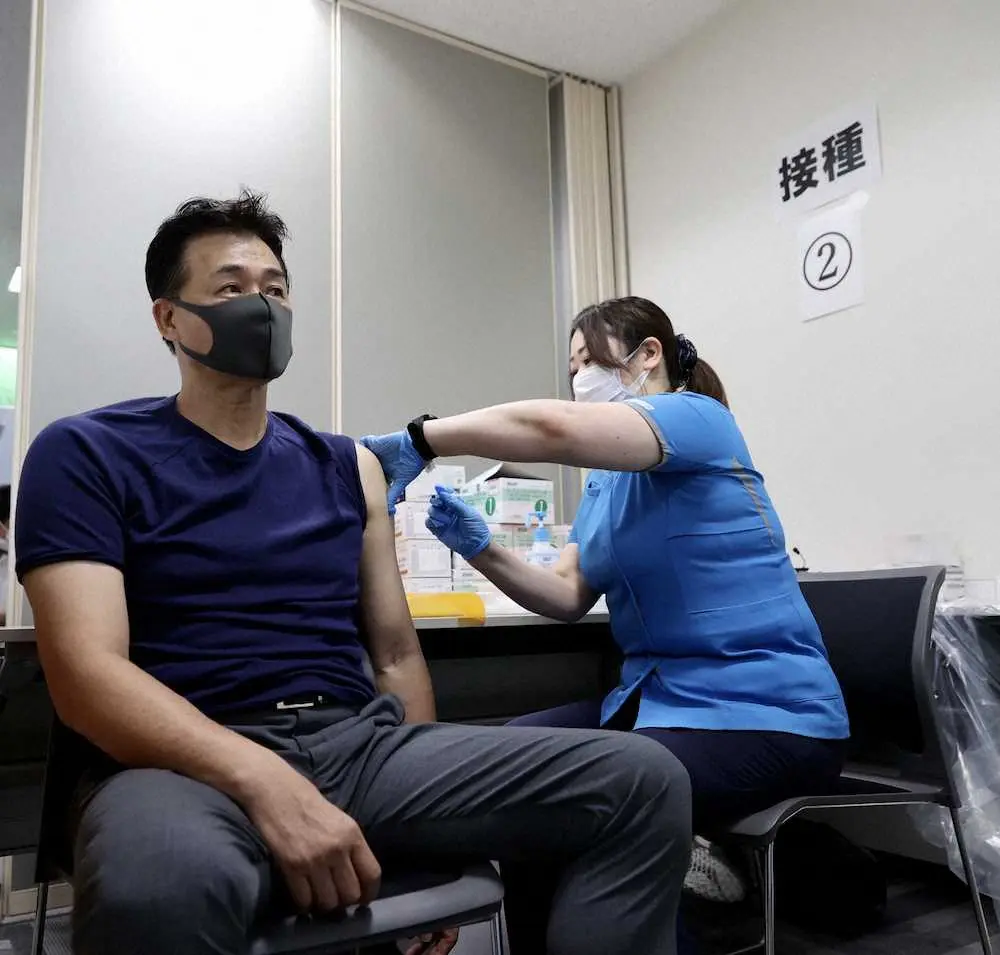 【画像・写真】中日　任意で首脳陣、選手ら60人がワクチン接種　与田監督「これも予防の一環」