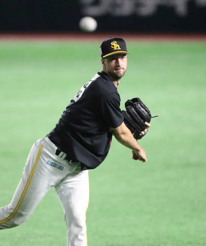 【画像・写真】7戦未勝利のソフトB　レイが来日初勝利で流れ変える!ロッテ3連戦の初戦22日先発