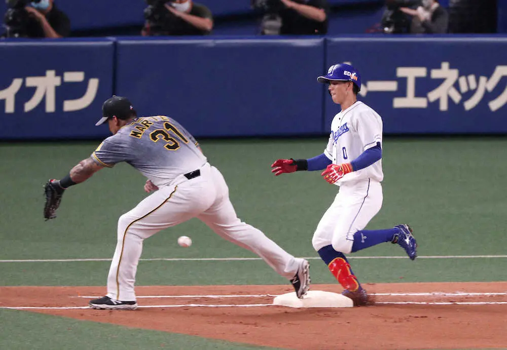 【画像・写真】中日　5回まで外野への打球が0本　相手先発・青柳に大苦戦