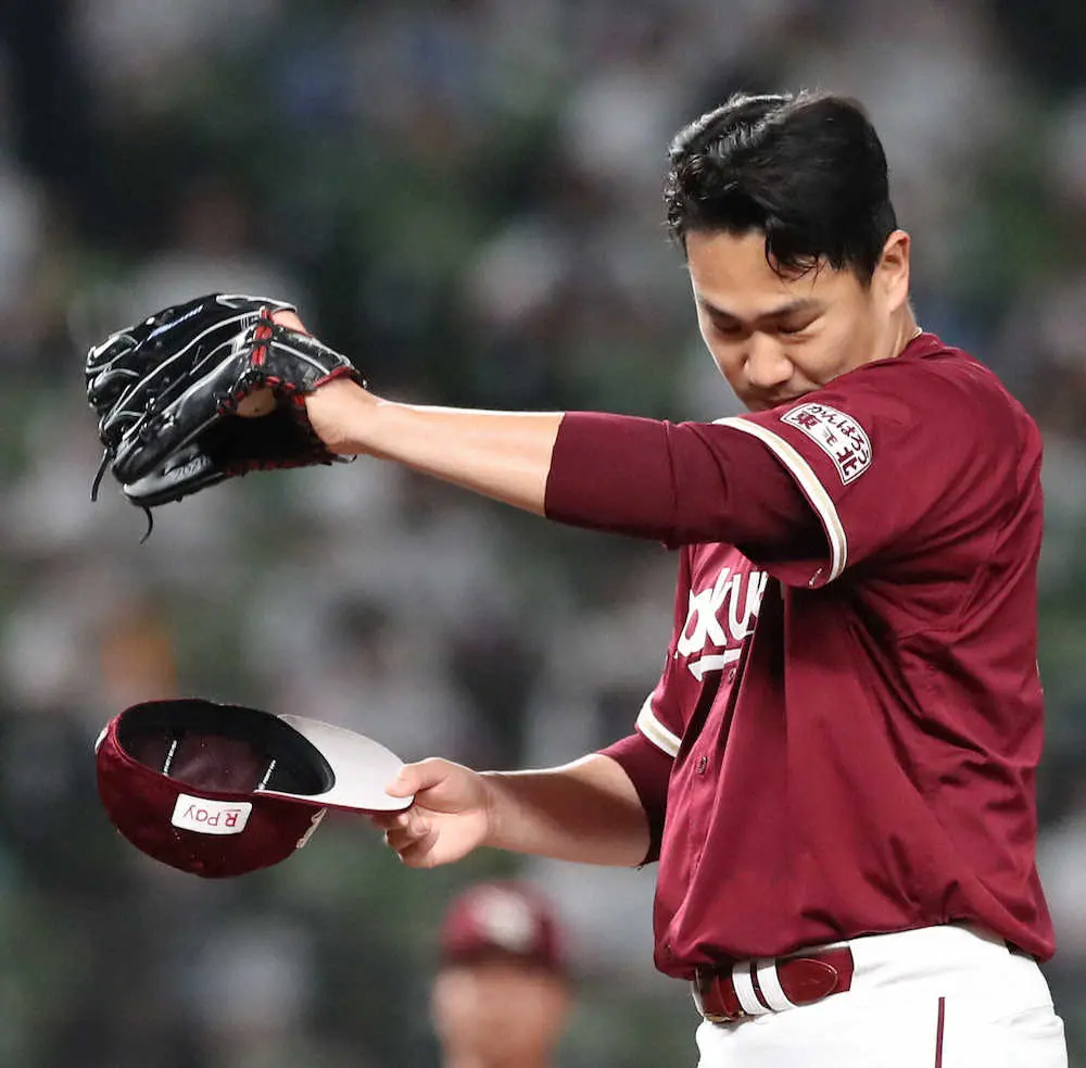 【画像・写真】味方打線が奮起!楽天マー君　6回4失点も7戦ぶり勝利の権利を手にし降板