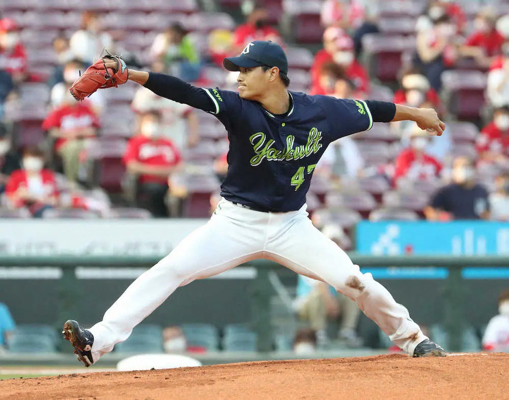 【画像・写真】ヤクルト・高橋、修正効果で2勝目!前回登板で白星も「変化球の精度よくなかった」反省生かした