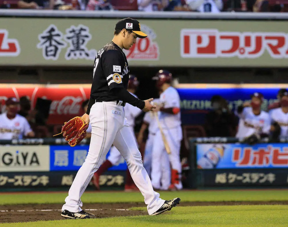 【画像・写真】ソフトバンク再び3位後退…石川どうした6月4連敗で7敗目　登板間隔空け再調整も視野