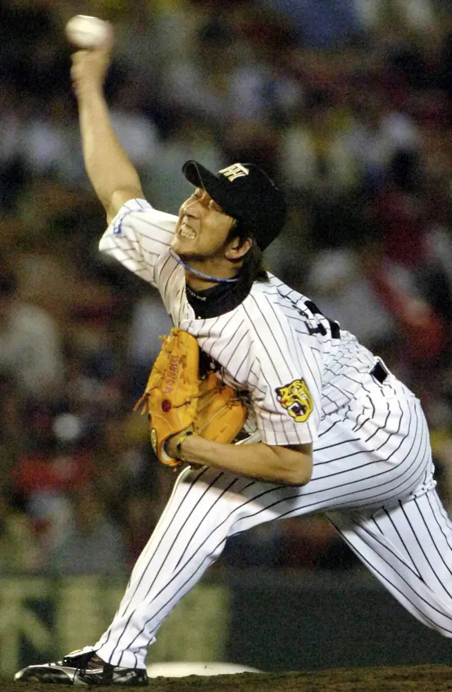 06年、38試合連続無失点のプロ野球記録を樹立した藤川球児