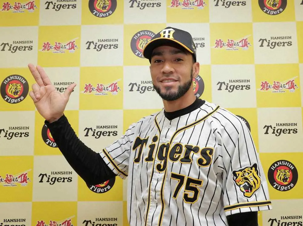 【画像・写真】阪神・スアレス　猛虎の「守護神魂」胸に初球宴で予告あるぞ　「何かしたいね」