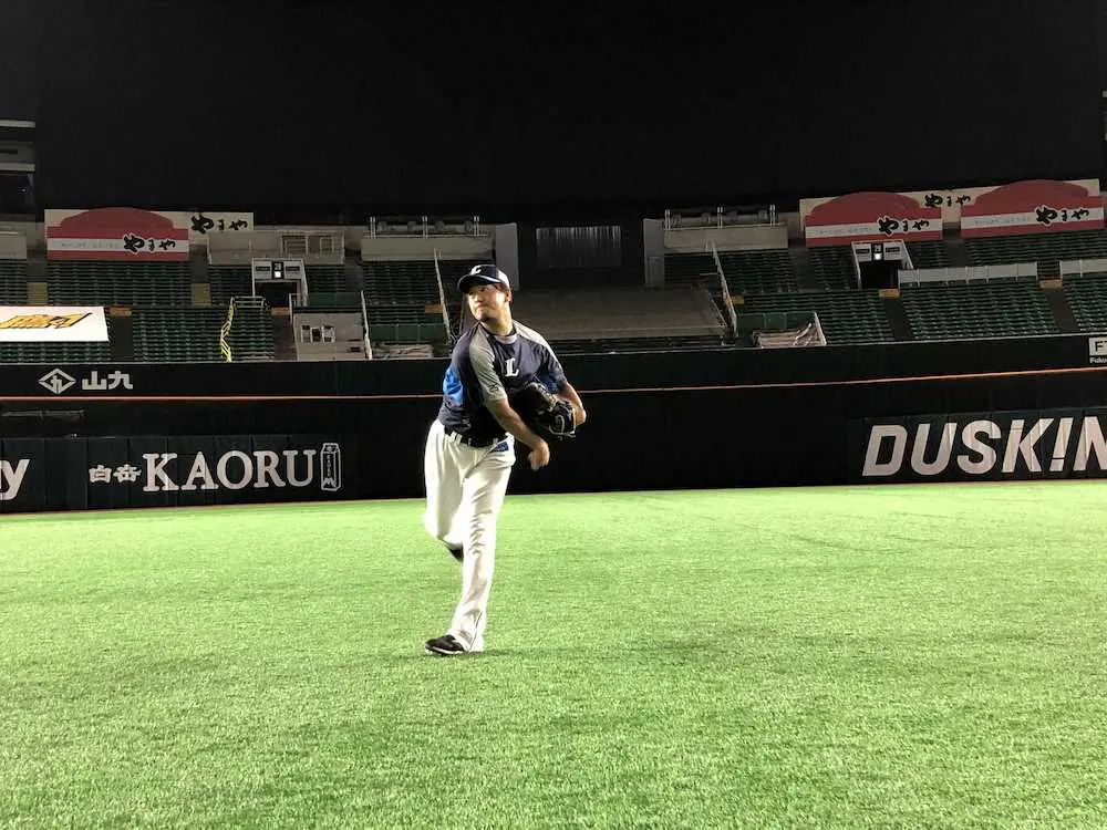 【画像・写真】西武・平井が30日のソフトバンク戦で1カ月ぶりに先発　「全力で腕を振っていきたい」