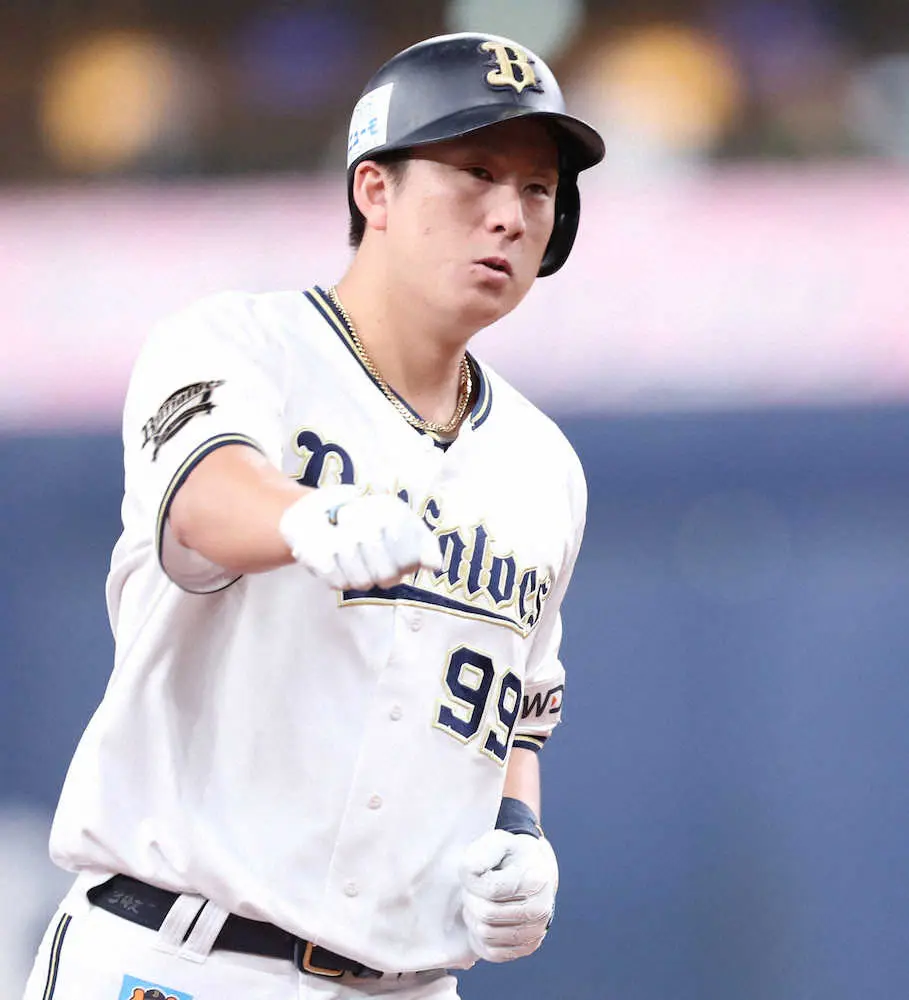 【画像・写真】やっぱり、やっぱり恋人　オリックスのラオウ杉本　2打席連続弾でロッテ戦10発目