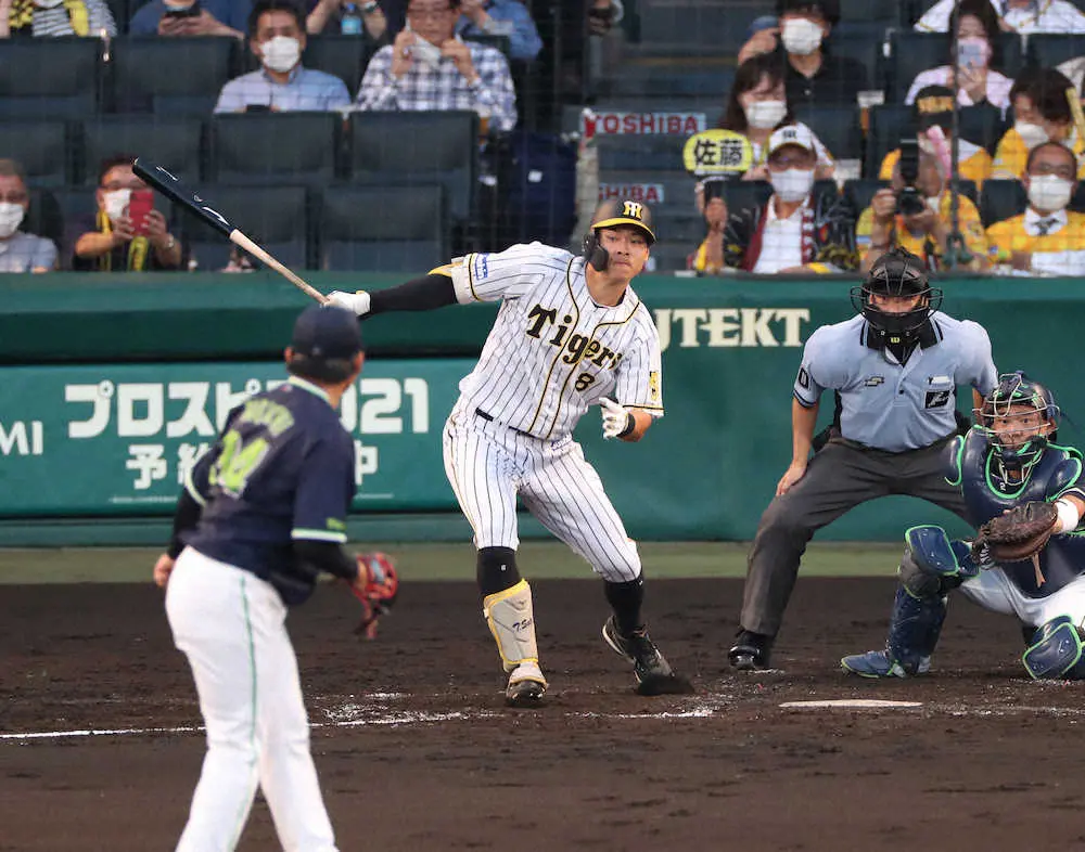 【画像・写真】天国のノムさんもぼやかない？阪神　追悼試合でつないだつないだ10年ぶりの7連打