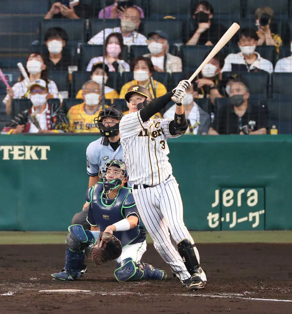【画像・写真】阪神・大山、6番に下がるも快音出ず　矢野監督は復調期待「気分転換とか悔しさ出てきたら」