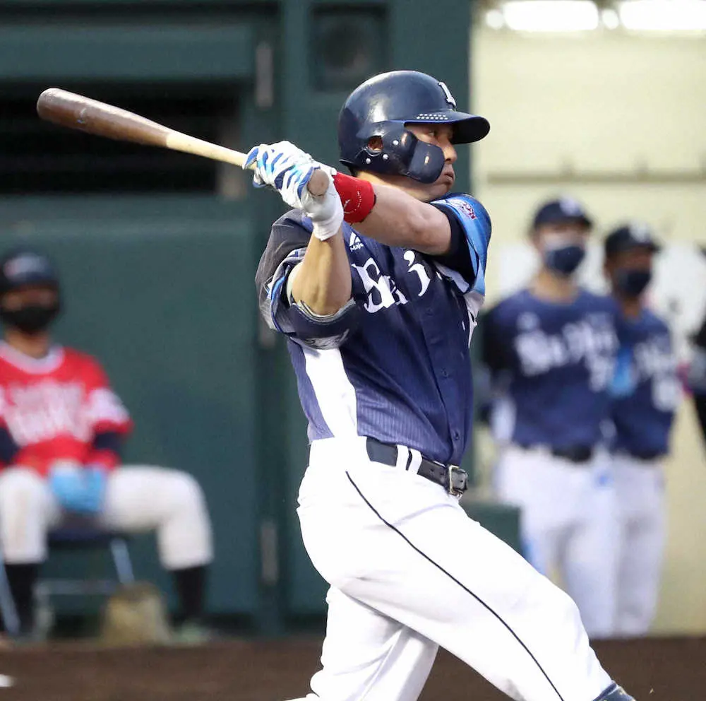 【画像・写真】西武・栗山　マルチ安打で通算2000安打まで残り25本
