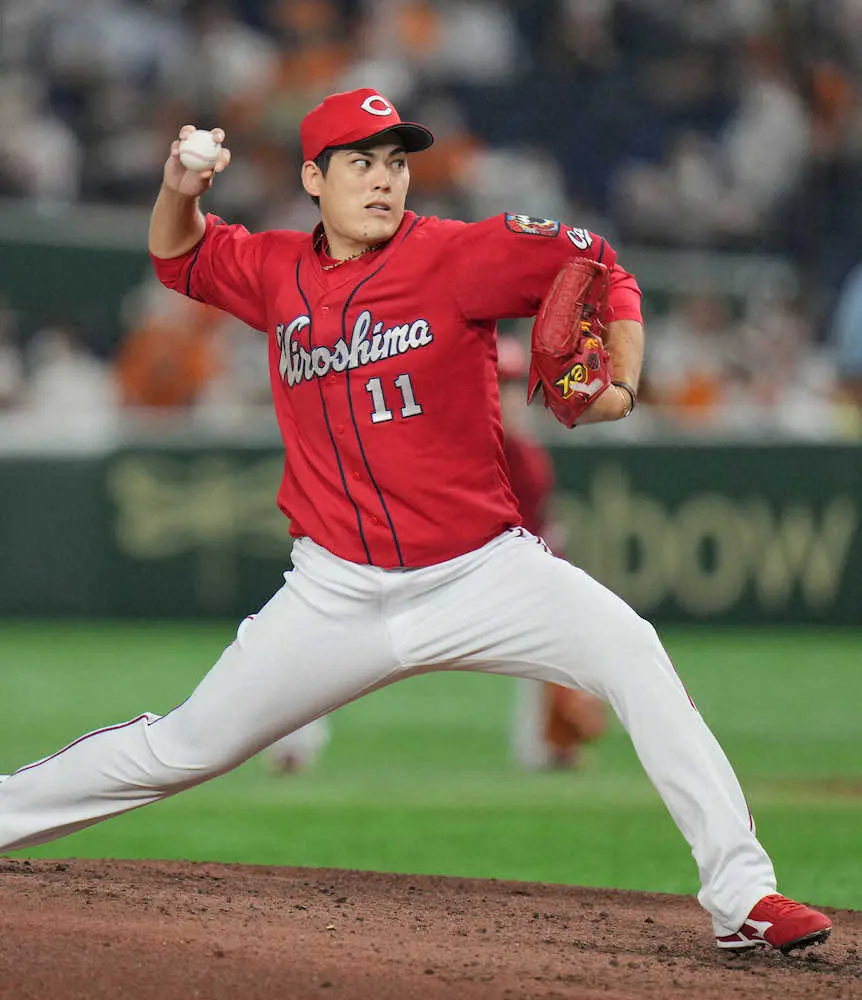 【画像・写真】広島　自力V消滅危機で会心の勝利　野間が値千金の今季1号　先発・九里も無失点投球で踏ん張った