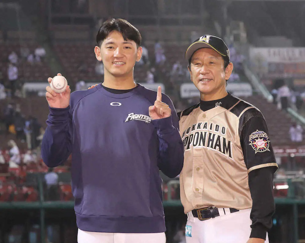 【画像・写真】日本ハム・立野　5回無失点でプロ初勝利！マー君との対決「どうしても意識して…」