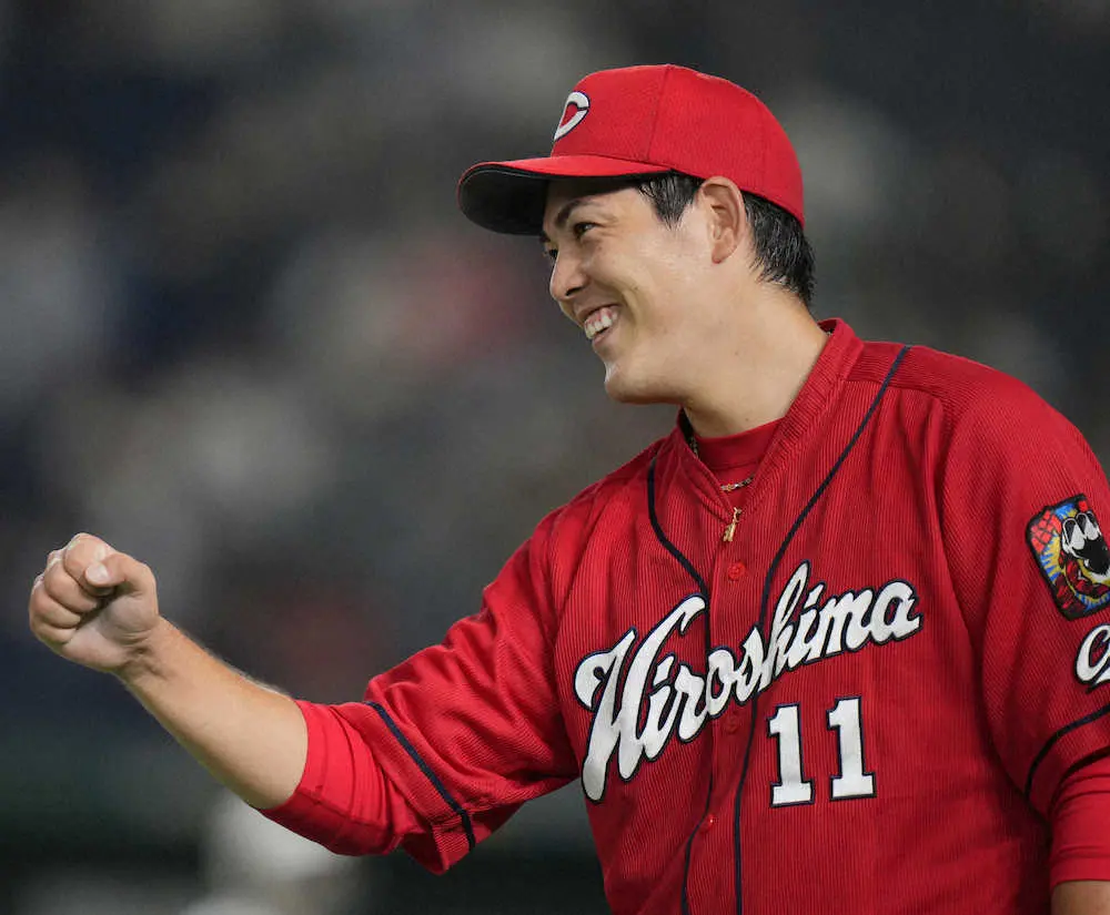 コロナから復帰の広島 九里 妻のサポートで 体重が落ちることなく過ごせた 42日ぶり勝利に感謝 スポニチ Sponichi Annex 野球