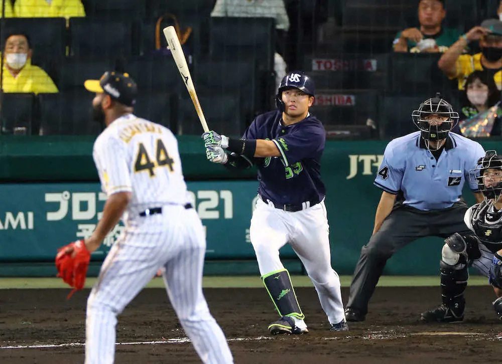 【画像・写真】ヤクルト・村上　五輪開幕戦予砲！ドミニカン右腕からキング24号ソロ