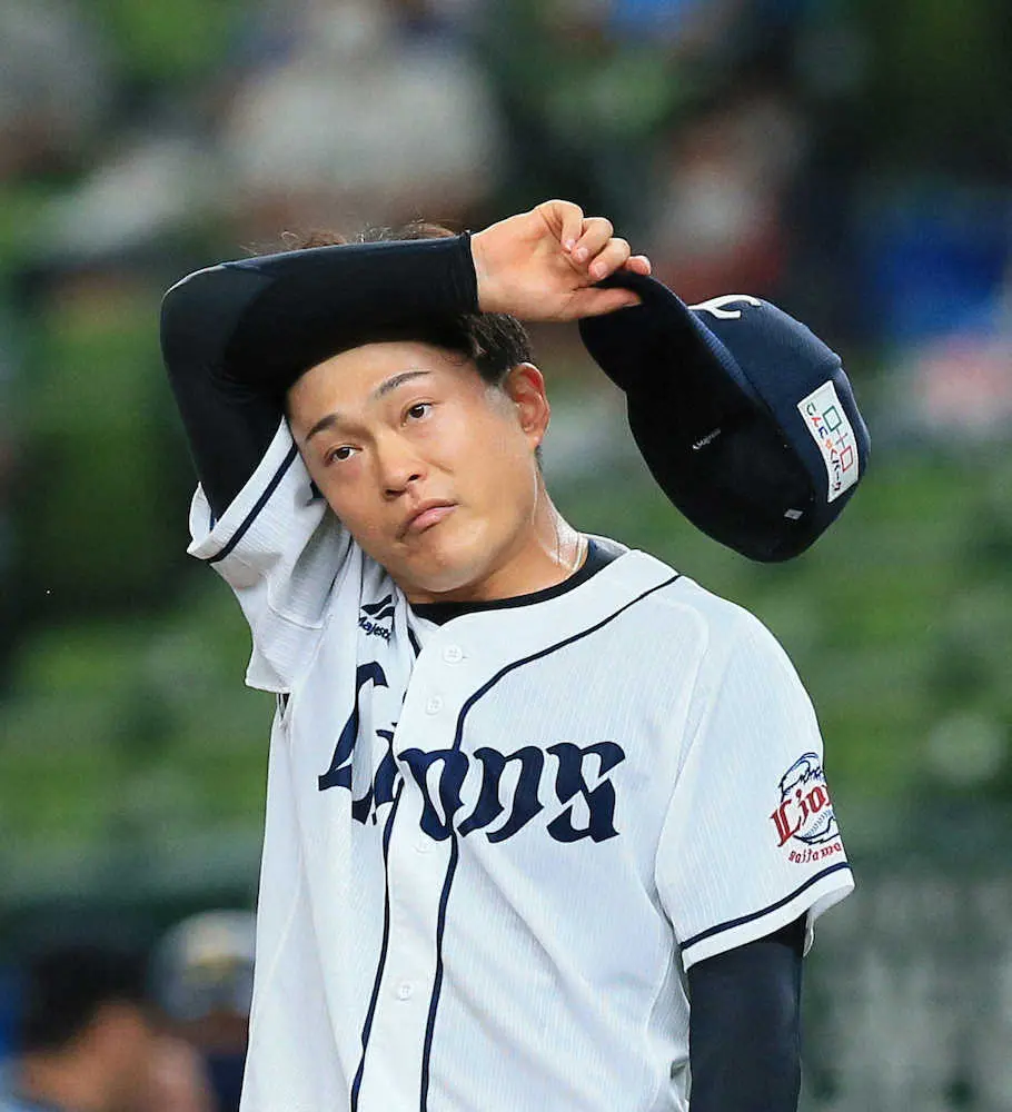 西武 佐々木 わずか3球で 初回先頭に危険球退場 大変申し訳ない スポニチ Sponichi Annex 野球