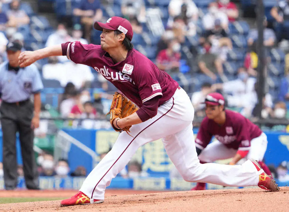 【画像・写真】楽天・涌井が復調の6回2失点　逆転負けで3連敗も石井監督「ゲームメークできていた」