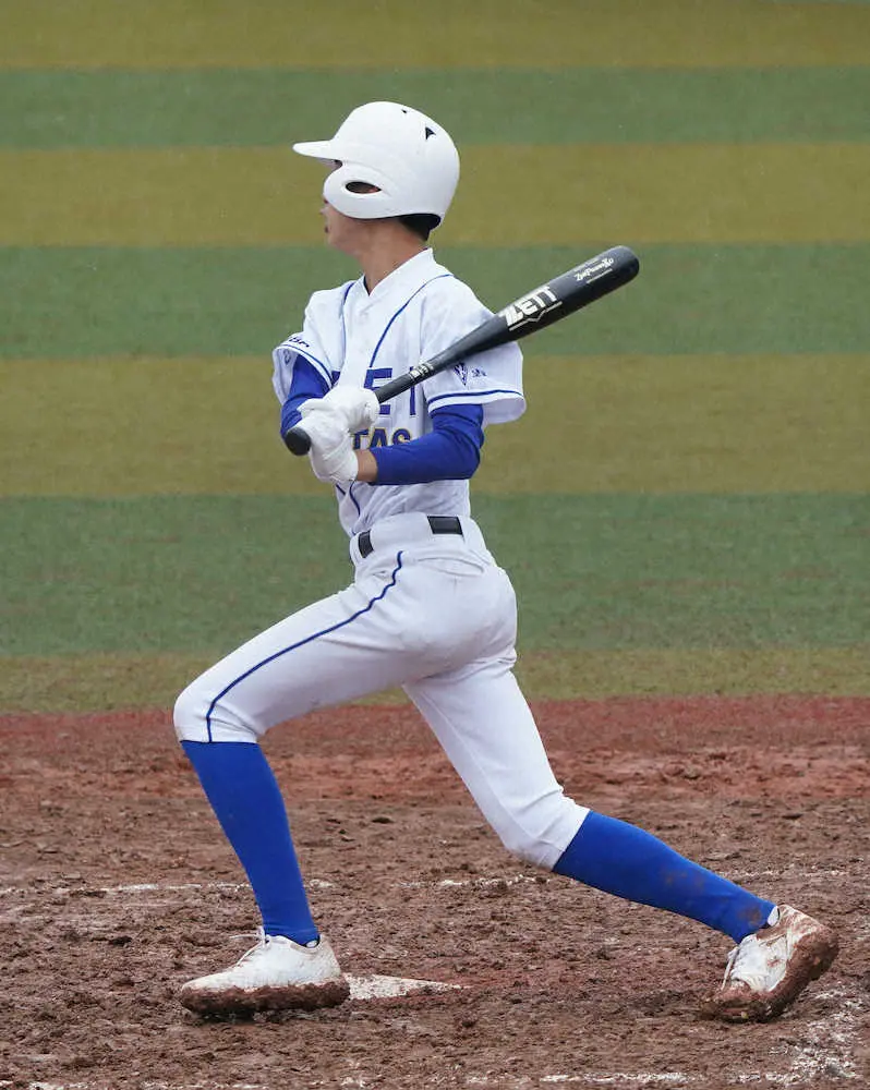 【画像・写真】今春創部の光英VERITAS　オール1年生で初陣勝利　延長12回8連打！小菅主将「全員で戦った結果」
