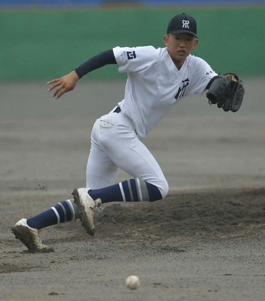 【画像・写真】常葉大菊川　2年生・三輪がシード校相手に6回2失点「自信になりました」　11日初戦前に収穫