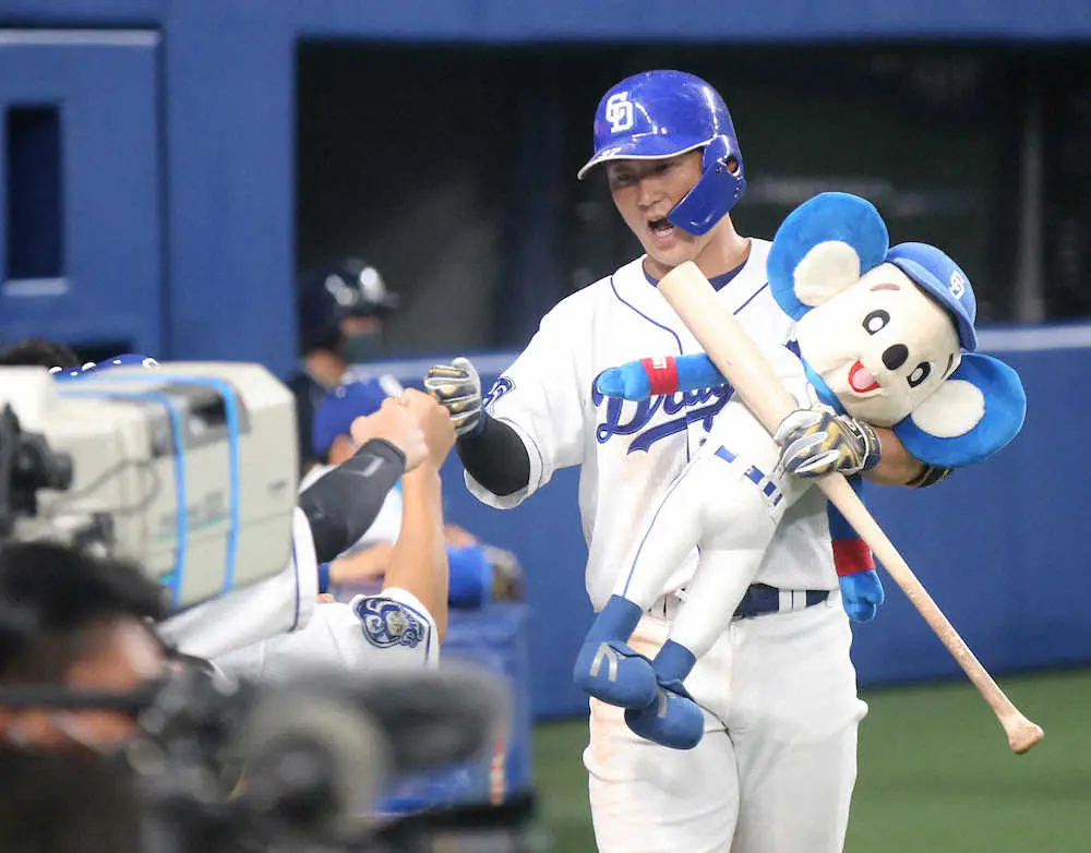 【画像・写真】中日　打線改造効いた！　三ツ俣7年ぶり弾＆ビシエド同点弾で執念の今季11度目ドロー