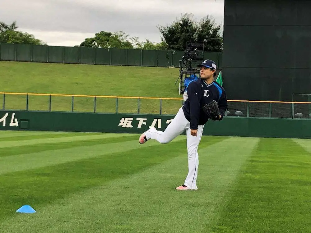 【画像・写真】球宴選出の西武・松本、6日の日本ハム戦で8勝目狙う「最少失点で抑えてゲーム作りたい」