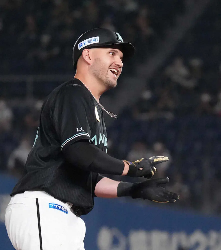 【画像・写真】ロッテ外国人トリオで3発　勝てばソフトバンクと同率の2位浮上